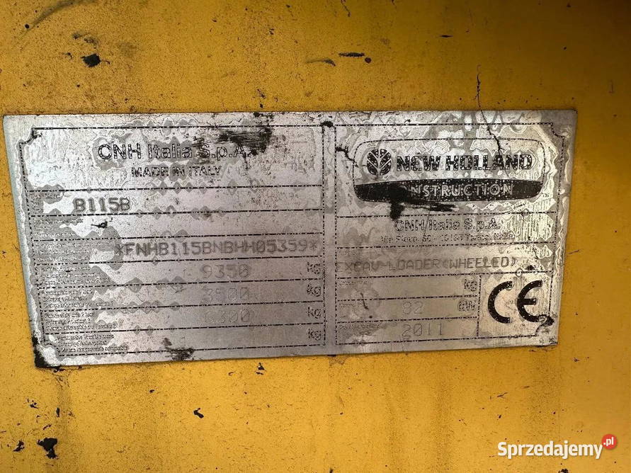Koparko ladowarka HOLLAND Warszawa