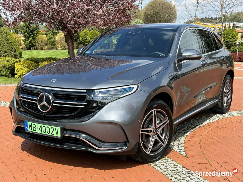 Mercedes EQC 400 AMG 4Matic Salon Gwarancja Stan wspomaganie kierownicy Widełki