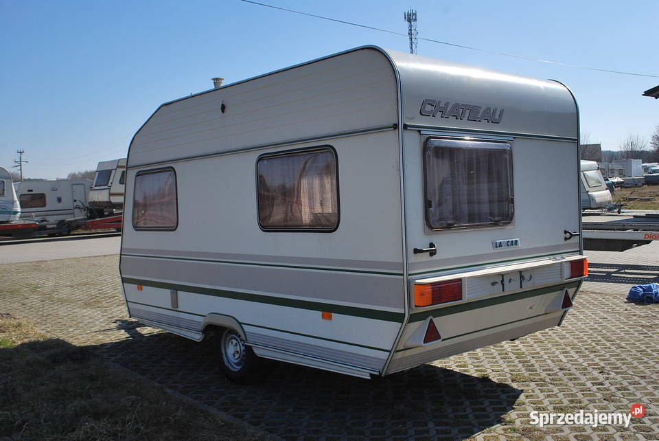 CHATEAU 380 ŁADNA PRZYCZEPA Z ŁAZIENKĄ Rok produkcji 1995 mazowieckie Grzebowilk