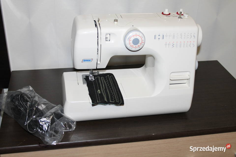 NOWA Maszyna do Szycia QUIGG NN1376 22 Ściegi Maszewo