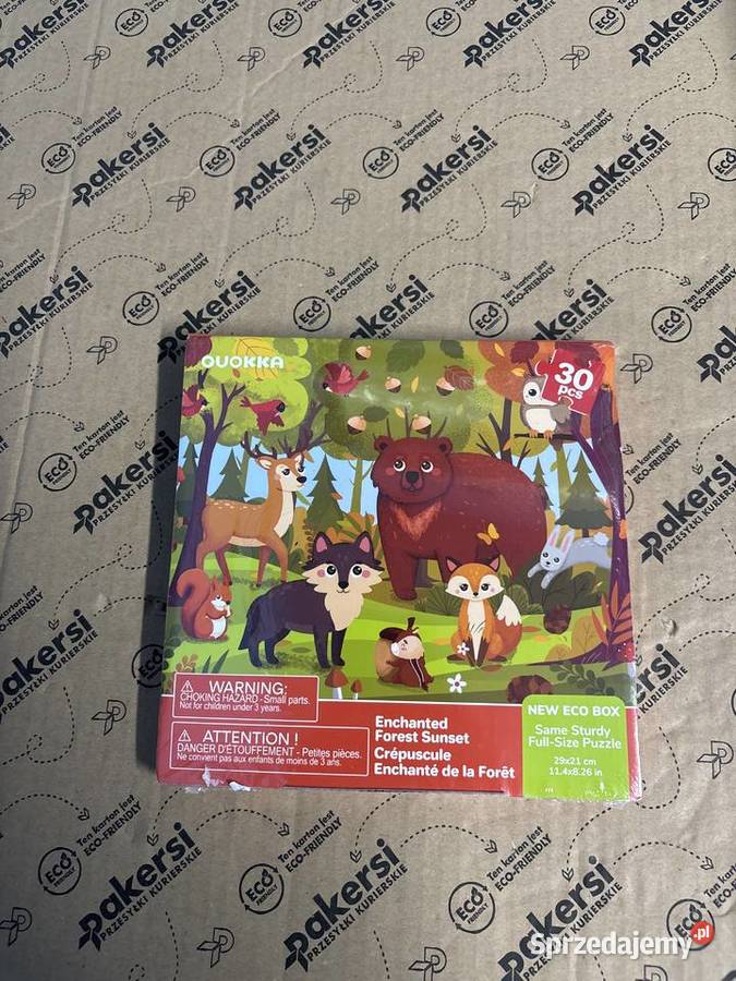 Puzzle QUOKKA zwierzęta leśne 30 elementów 3 Puzzle Głuchów Górny
