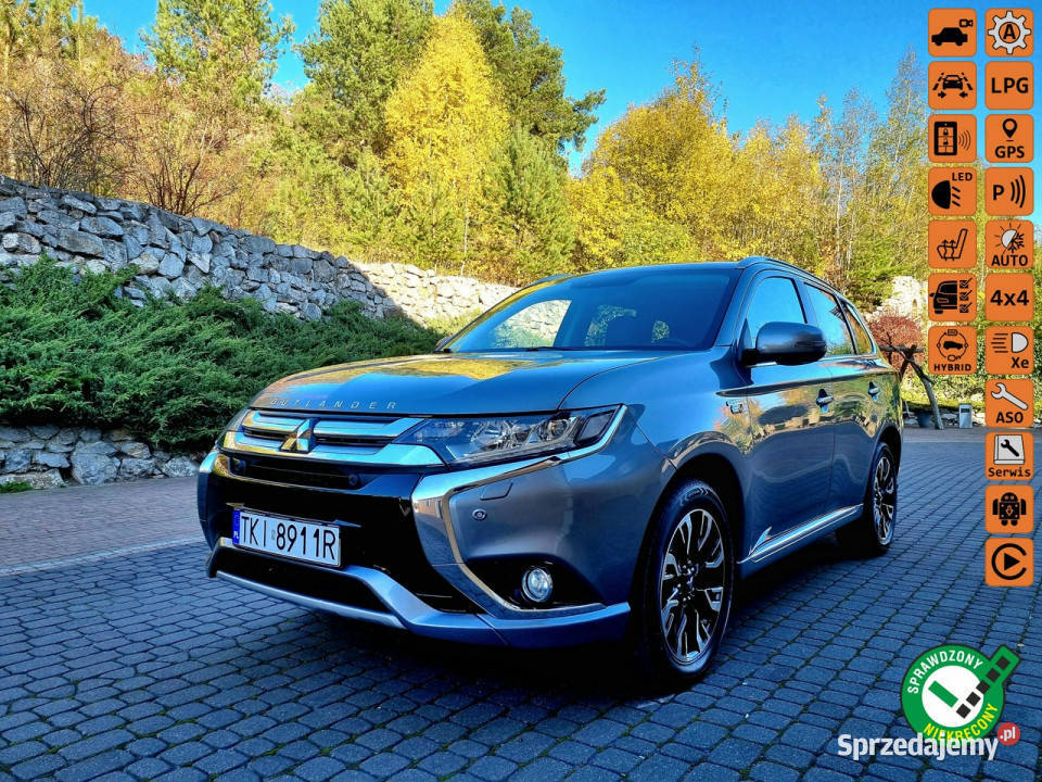 Mitsubishi Outlander 4x4 Hybryda Plug-in Bezwypadek Serwis Lift III (2012-)