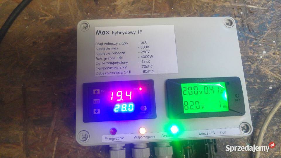 Sterownik grzałek 7000 fotowoltaika Miłki