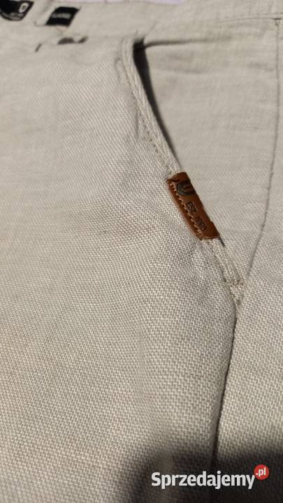 Spodenki męskie krótkie jasny beż INDICODE JEANS mazowieckie Płock