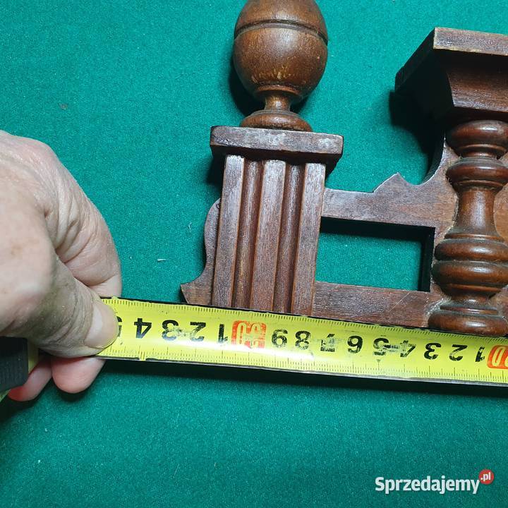 Stara korona do zegara wiszącego