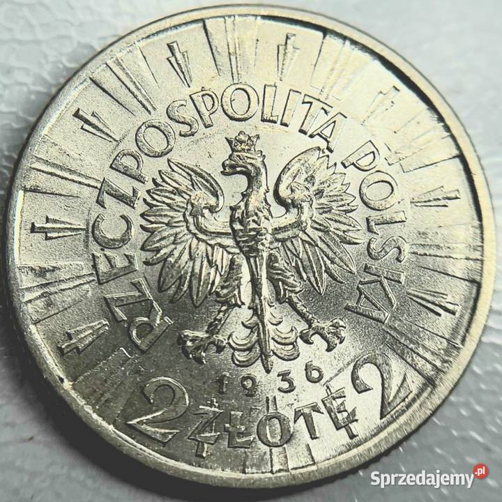2 x 2 Józef Piłsudski 1936 Mennicze sprzedam