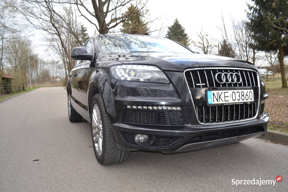 Audi Q7 30TDi 2007r LED Navi kamera prywatnie autoalarm Kętrzyn