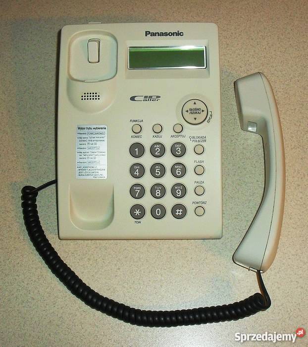 Telefon stacjonarny Panasonic KXTSC11PDW Gliwice sprzedam