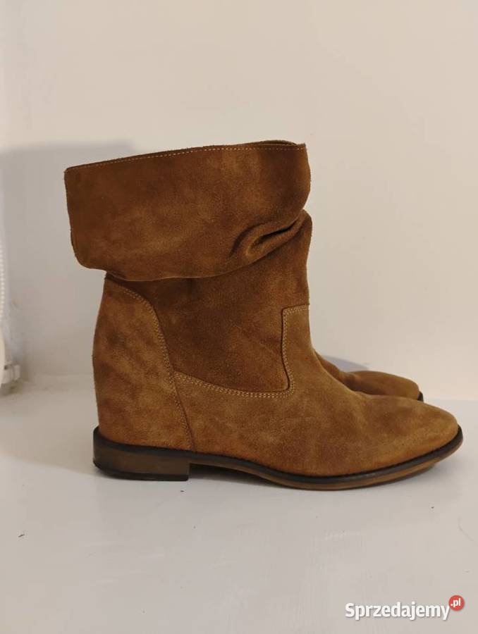 Badura r 39 wiosenne botki zamsz mazowieckie Warszawa
