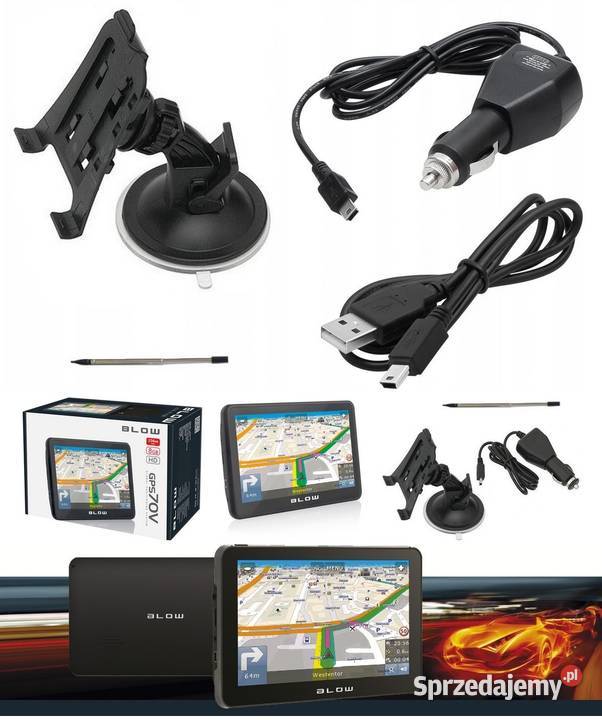 Nawigacja BLOW GPS70V 7 Dożywotnio Mapy Europy podlaskie Białystok