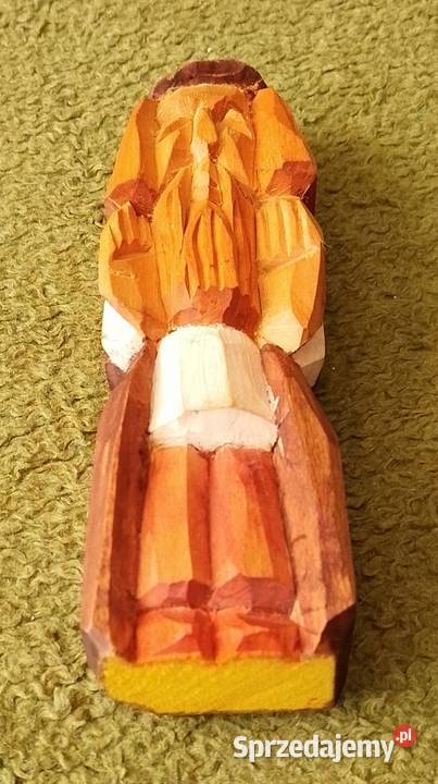 Stara rzeźba ludowa chłopa Katowice sprzedam