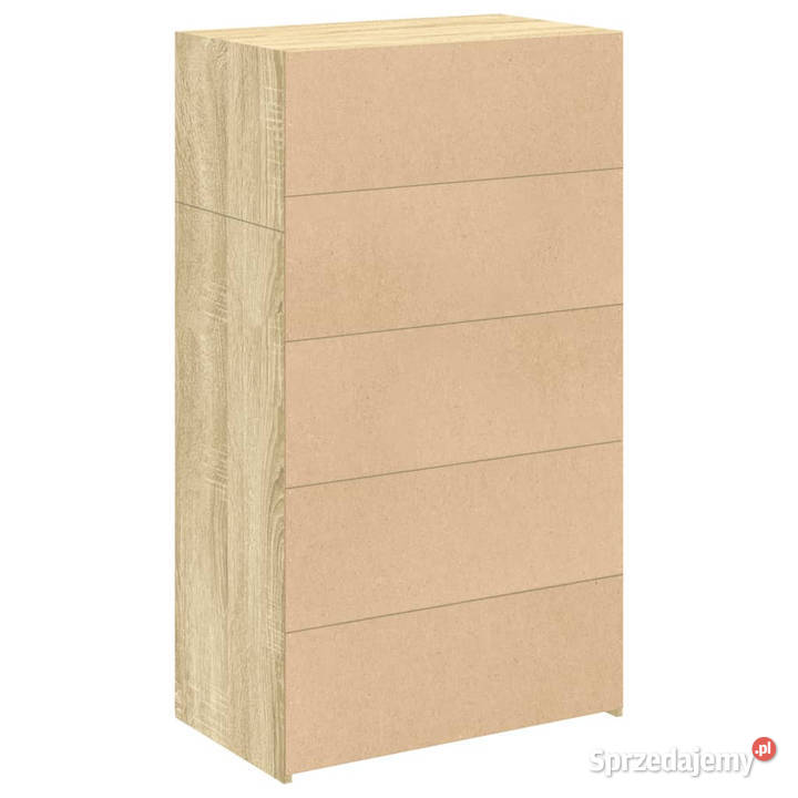 Wysoka szafka dąb sonoma 70x41x124 materiał Warszawa sprzedam