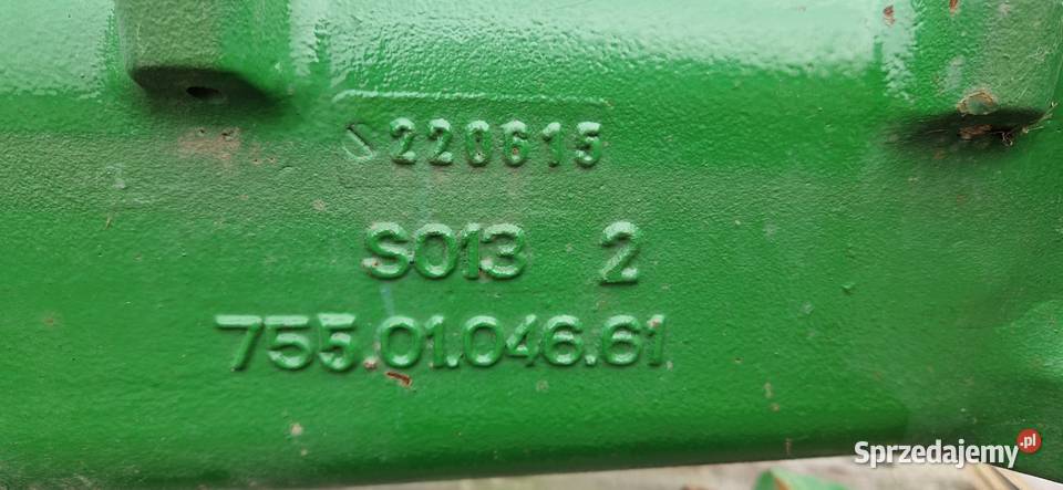Przedni most John Deere 6215 R zwolnice piasty lubuskie Szprotawa