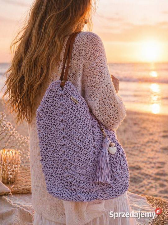 Torba Tulipan Lila Dla kobiet Szczawno-Zdrój