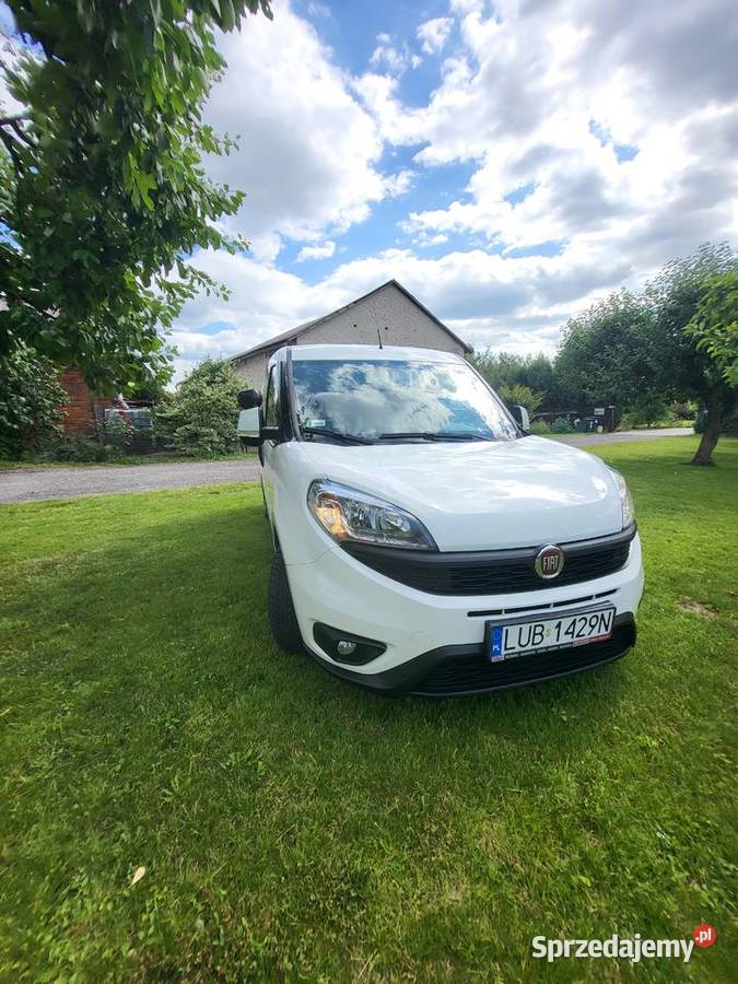 Fiat Doblo 13 MultiJet 90 VAT1 2015 Faktura VAT gniazdo USB lubelskie Jakubowice Konińskie