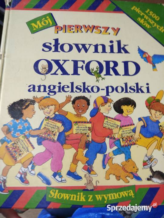 Pierwszy słownik angielsko polski Oxford książki mazowieckie Warszawa