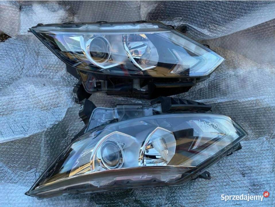 Nissan Qashqai j11 lampy przód LED komplet Łęczyca sprzedam