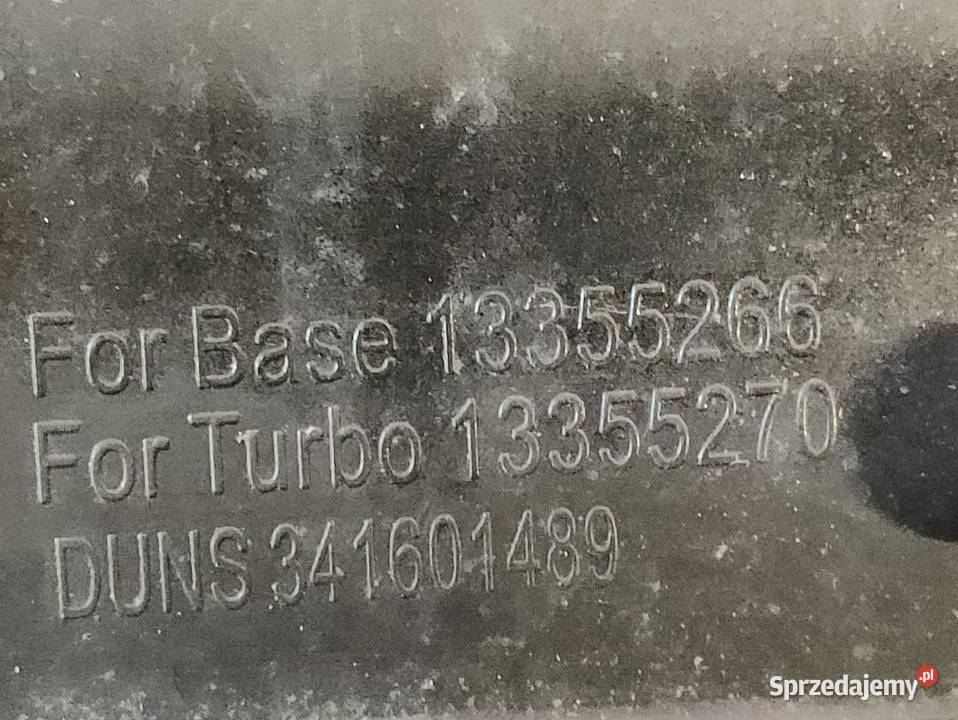 Zderzak Przód Przedni Opel Adam 13355266 osobowe Zderzaki Pleszew