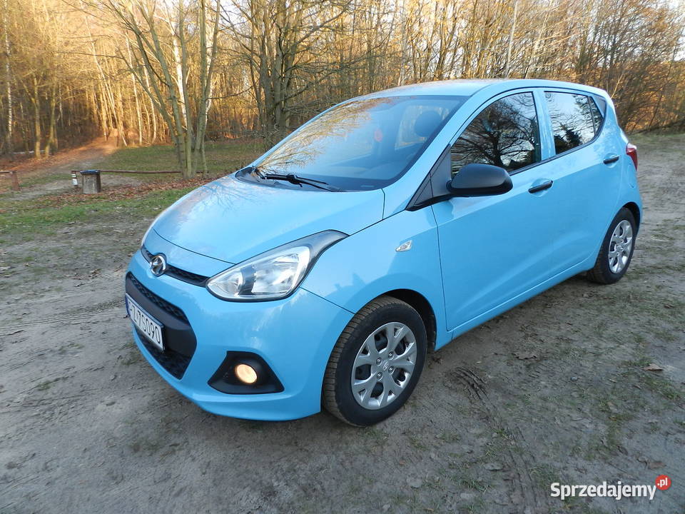 Hyundai i10 II śliczny mały tanii zarejestrowany ASR (kontrola trakcji) wielkopolskie Puszczykowo