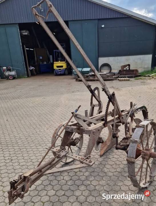 Zabytkowy pług INTERNATIONALL kujawsko-pomorskie Gniewkowo