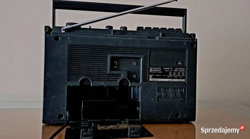 Vintage Hitachi TRK5381E sprawny Krotoszyn