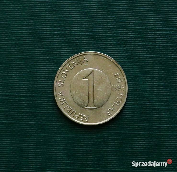 SŁOWENIA 1 tolar 1996r śląskie Gliwice