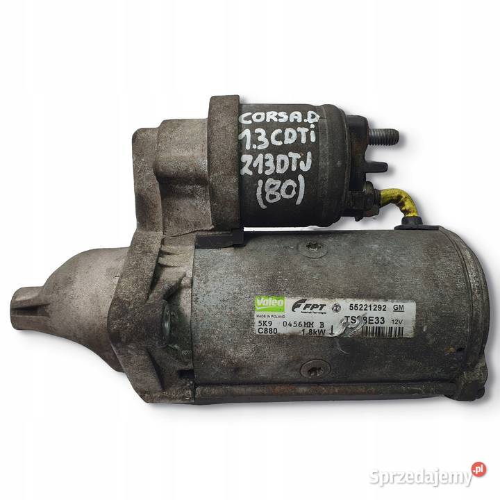 ROZRUSZNIK Opel Corsa D 13 CDTI Valeo 55221292 Chełm