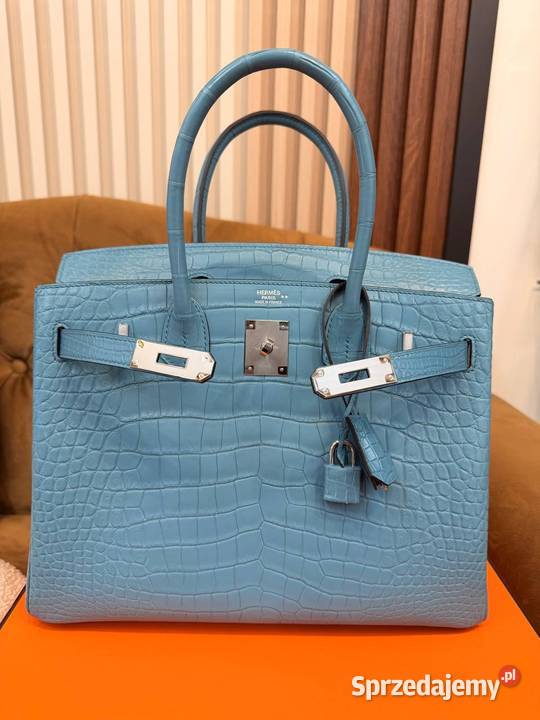 Hermes Birkin 30 krokodyl Torby i torebki Głogów