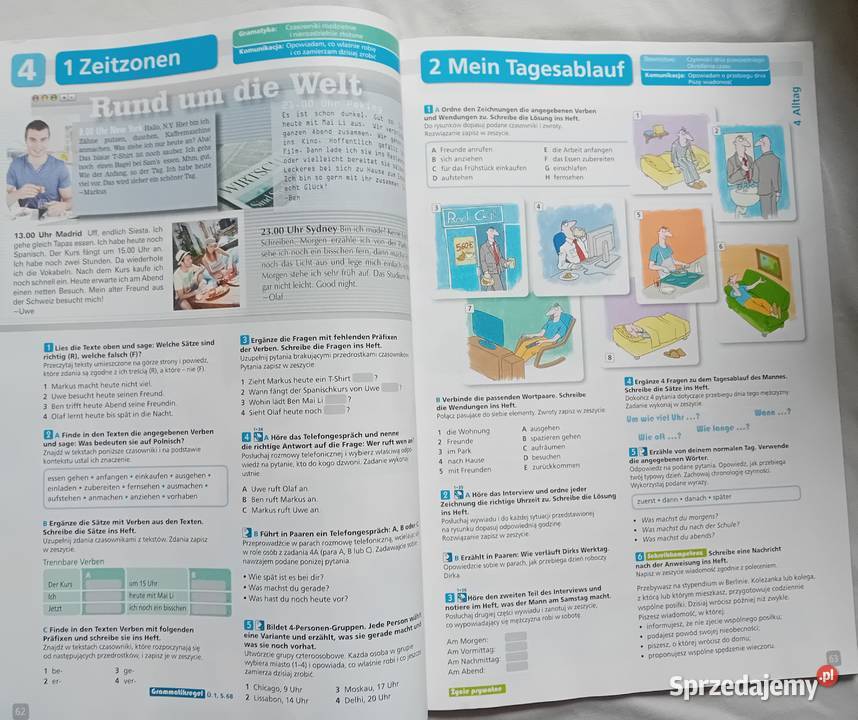 Infos aktuell 1 Język niemiecki liceów i Koźminek sprzedam