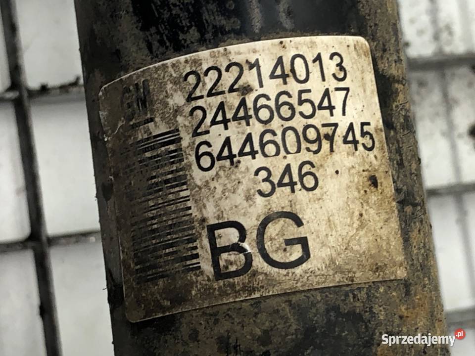 AMORTYZATOR PRAWY PRZÓD ZE SPRĘŻYNĄ OPEL ZAFIRA