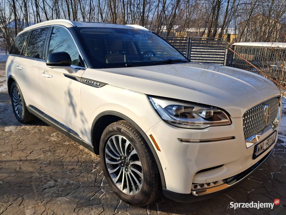 Lincoln aviator reserve zarejestrowany w