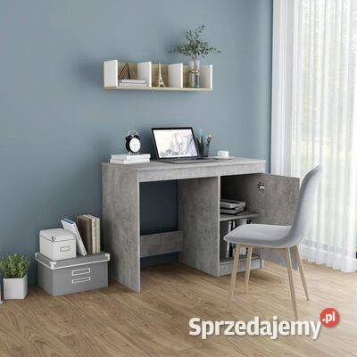 Biurko szarość betonu 100x50x76 materiał Biurka Warszawa sprzedam