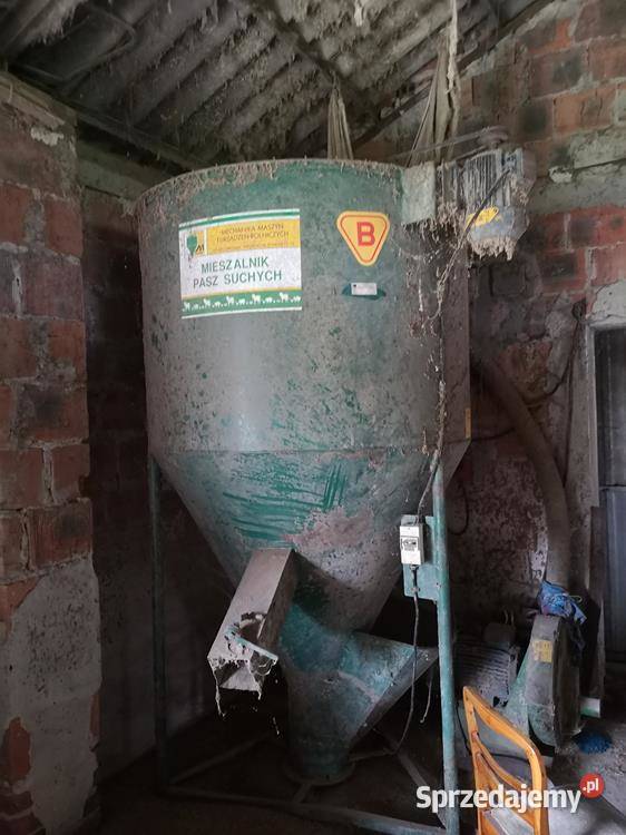 Mieszalnik Śrutownik Do Pasz 11 KW Okazja Swarzędz sprzedam