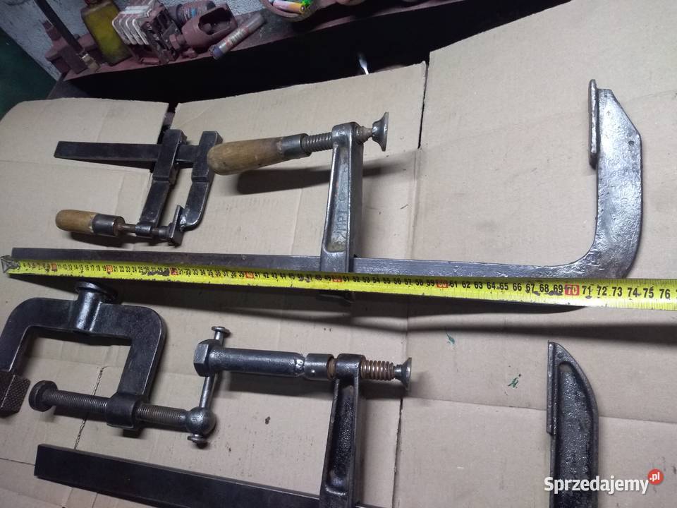 Ściski stolarskie ślusarskie sciski prl stare Ściski Chmielnik