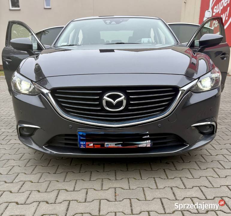 Mazda 6 20 benzyna manual 2016 pierwszy wielofunkcyjna kierownica Warszawa