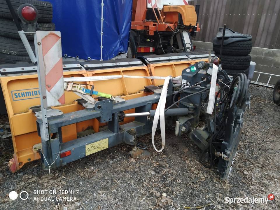 Pług do sniegu Schmidt SL 30 Unimog Man 4x4 Limanowa