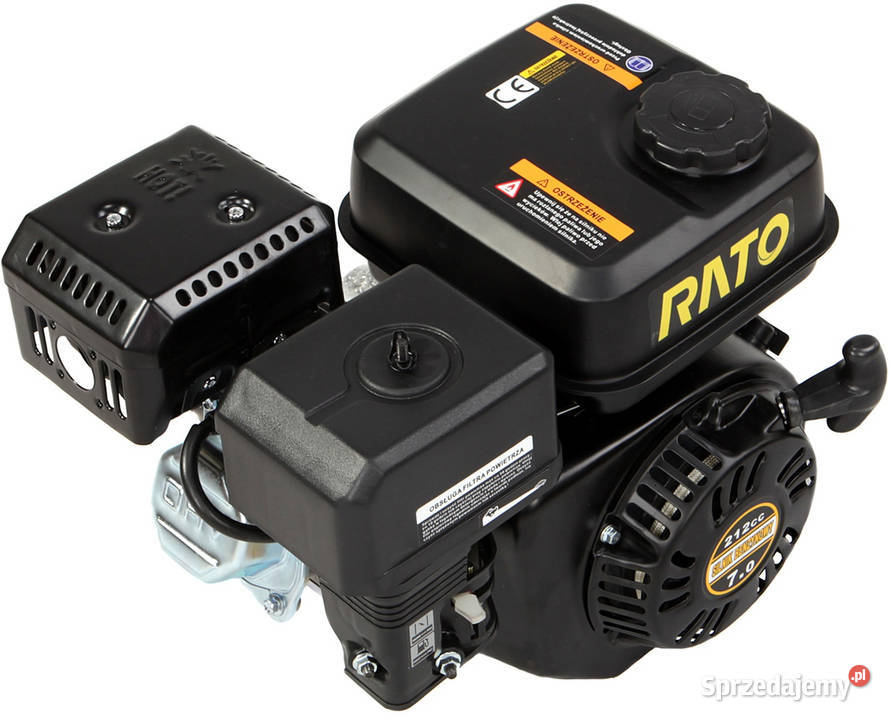 SILNIK RATO R210 SPALINOWY BENZYNOWY 7 WAŁ 20 mm Opalenica sprzedam