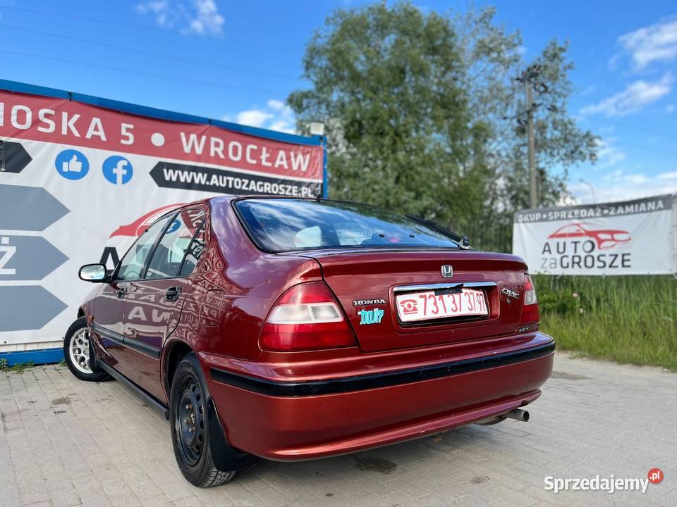 Honda Civic 14 Benzyna Alufelgi Klima Czujniki