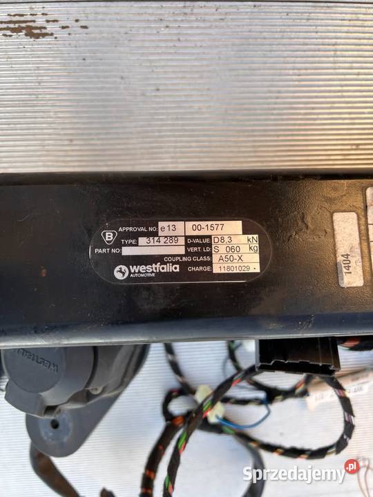 Hak Zaczep Westfalia Meriva