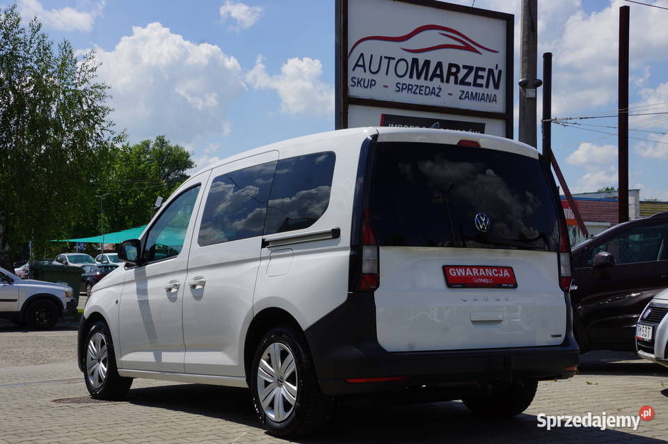Volkswagen Caddy 20 TDI CR 122 4x4 Full LED Hak małopolskie Nowy Sącz
