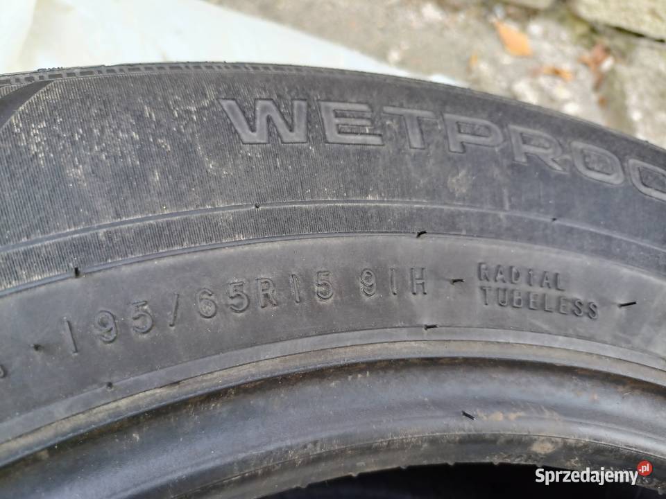 Opony 15 2 komplety Zima Lato 15cale