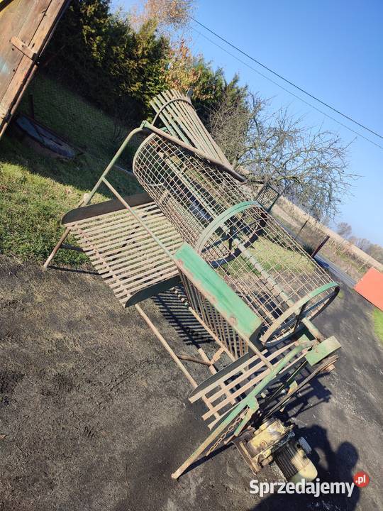 Sortownik do ziemniaków z silnikiem z Gołuchów