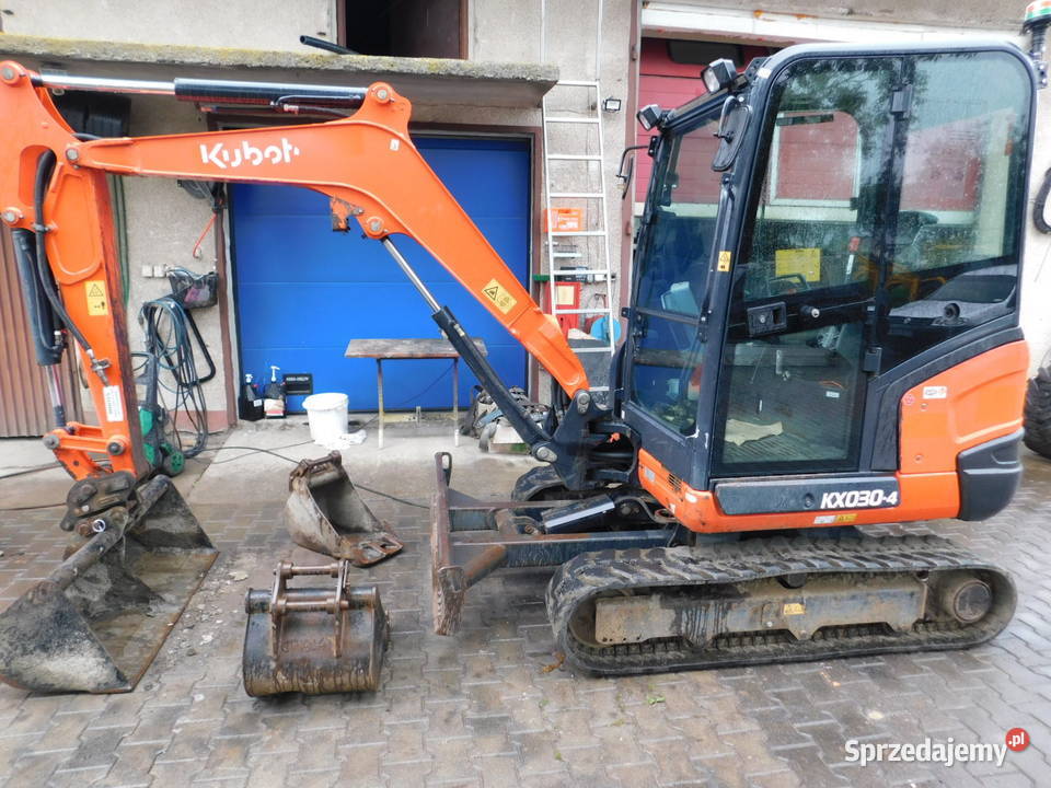 Minikoparka Kubota kx0304 waga 286t kx027 u27 małopolskie