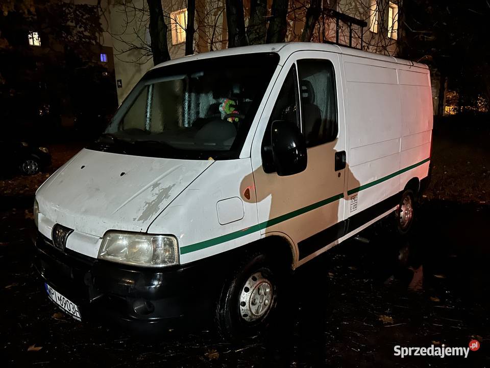 Peugeot Boxer 2005r 20hdi uszkodzony silnik diesel