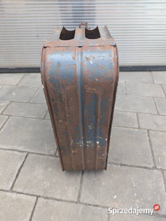 zabytkowy metalowy kanister 20l Krzeszowice