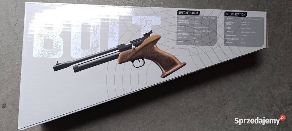 Wiatrówka CO2 RazorGun Bolt Rgun Diana Airbug Sporty strzeleckie i myślistwo Dąbrowa Górnicza sprzedam