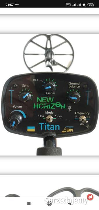 TitanWykrywacz metali metalu