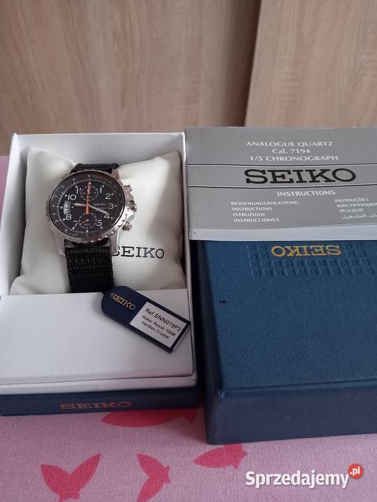 Zegarek męski Seiko SNNO79P2 Męskie Białystok sprzedam