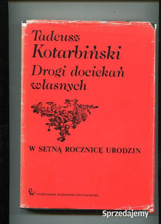 Drogi dociekań własnych Kotarbiński Szczecin