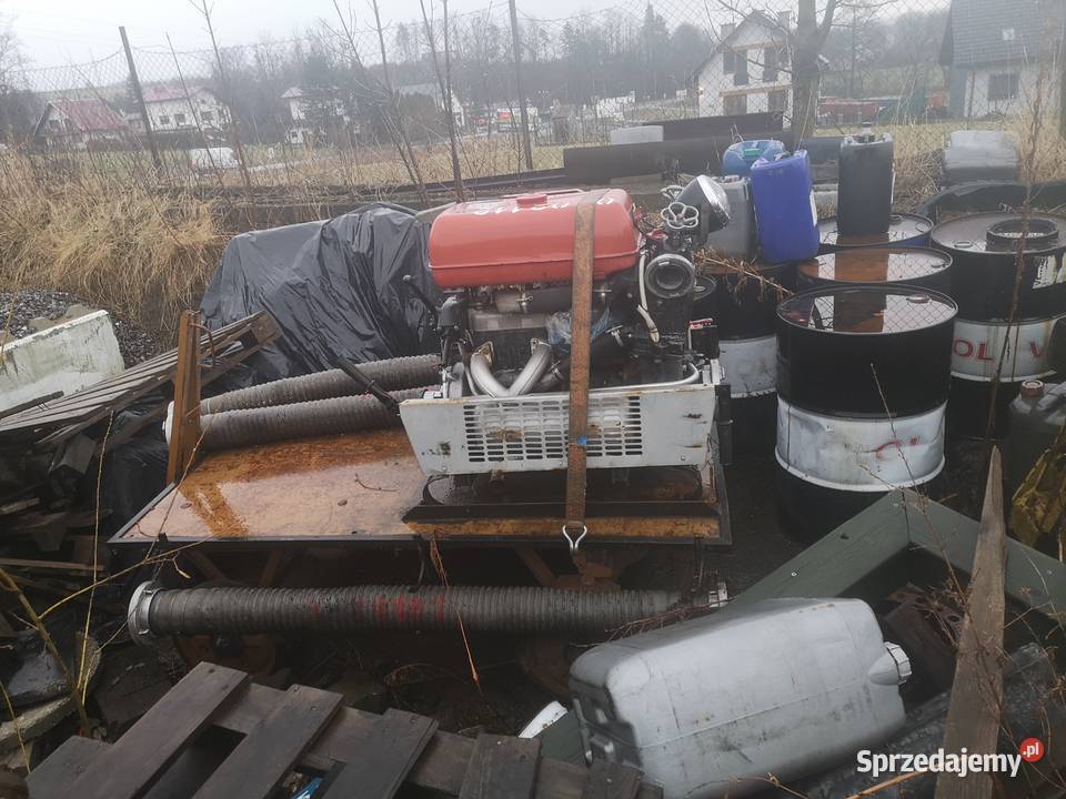 Moto pompa pompa wodna strażacka silnik syrena Cieszyn